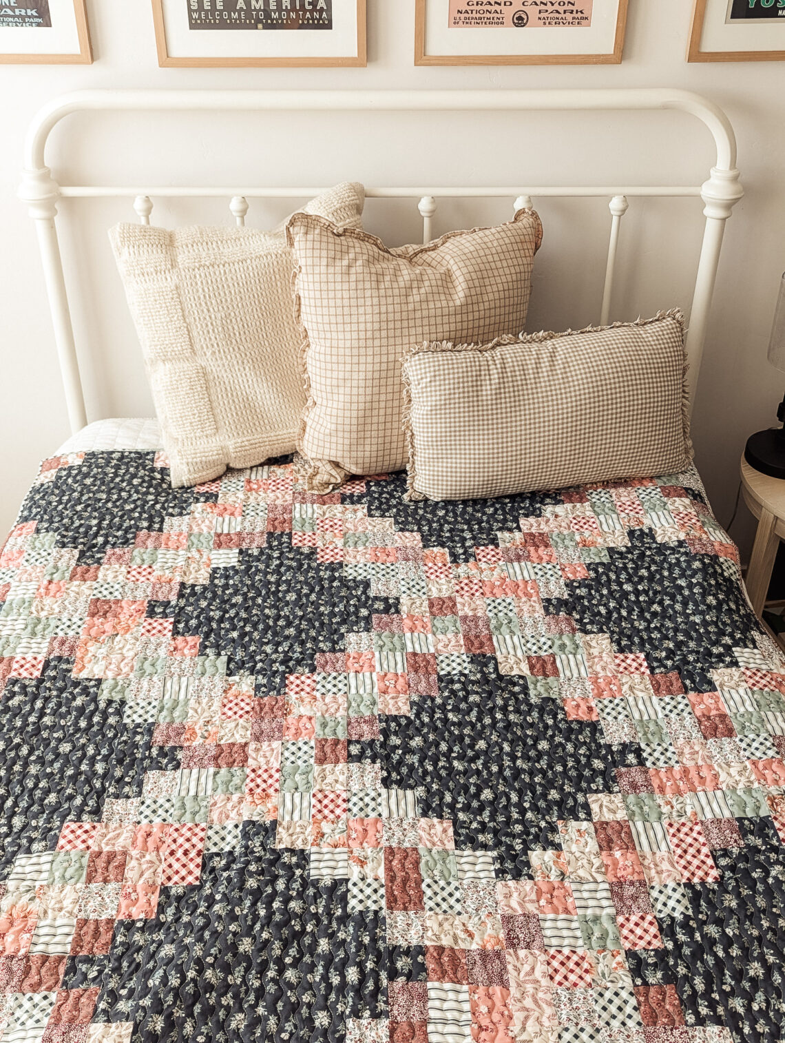 General Store Quilt with A Walk on the Prairie fabrics.