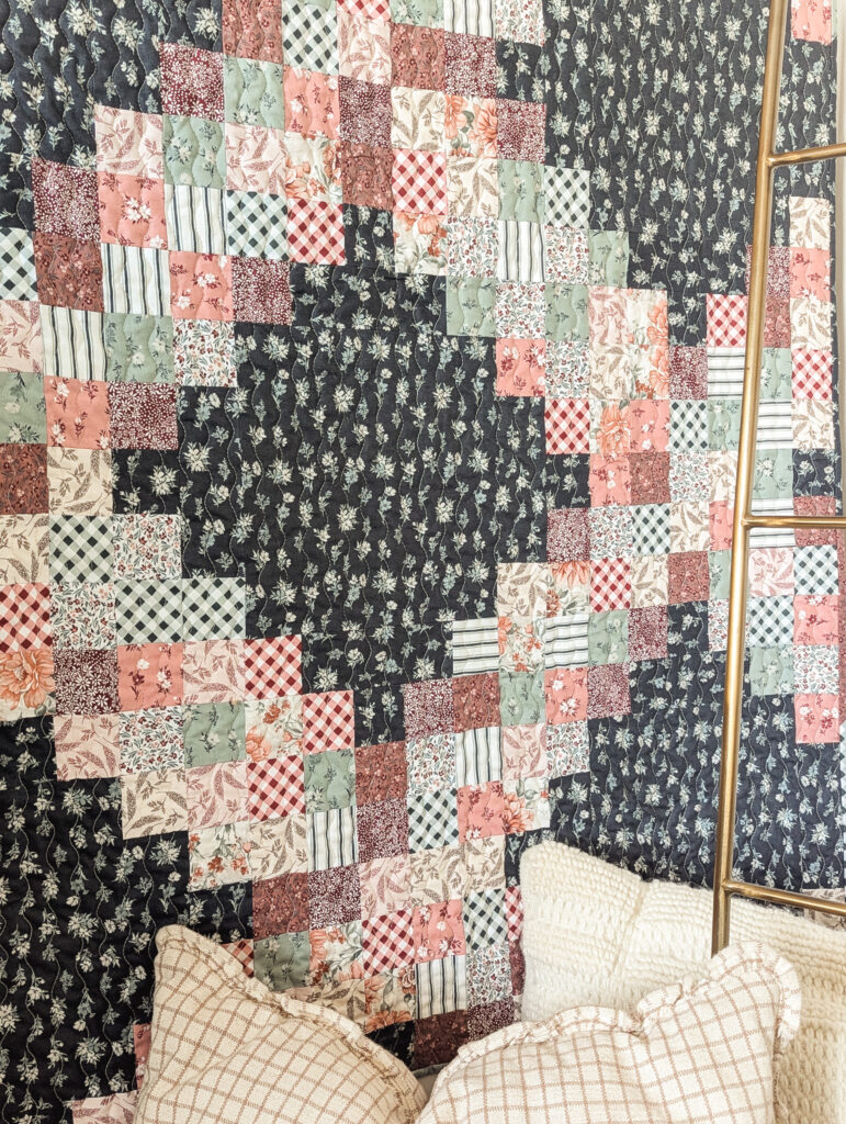 general store quilt with a walk on the prairie fabrics