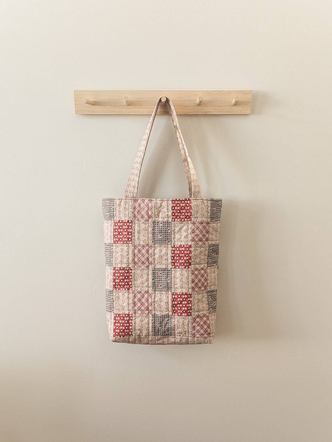 Riley Tote with Mansfield Park Fabric