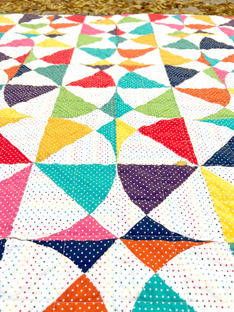 Swiss Dots Twice Baked Quilt