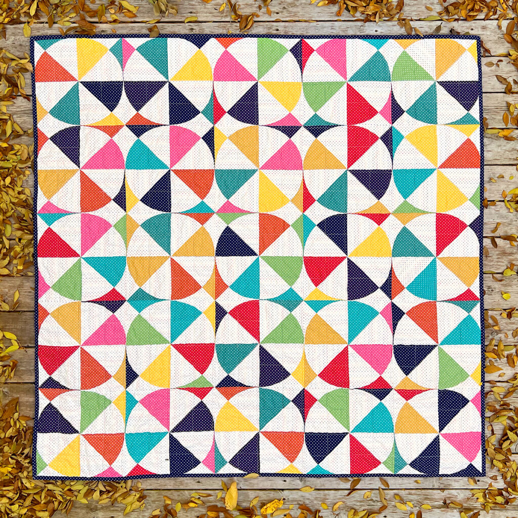 Swiss Dots Twice Baked Quilt